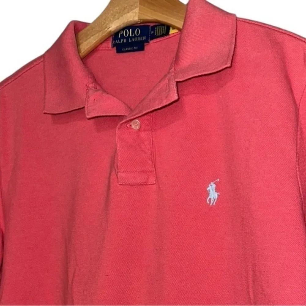 Polo Ralph Lauren Men’s Size M Watermelon Red Short Sleeve Polo Shirt